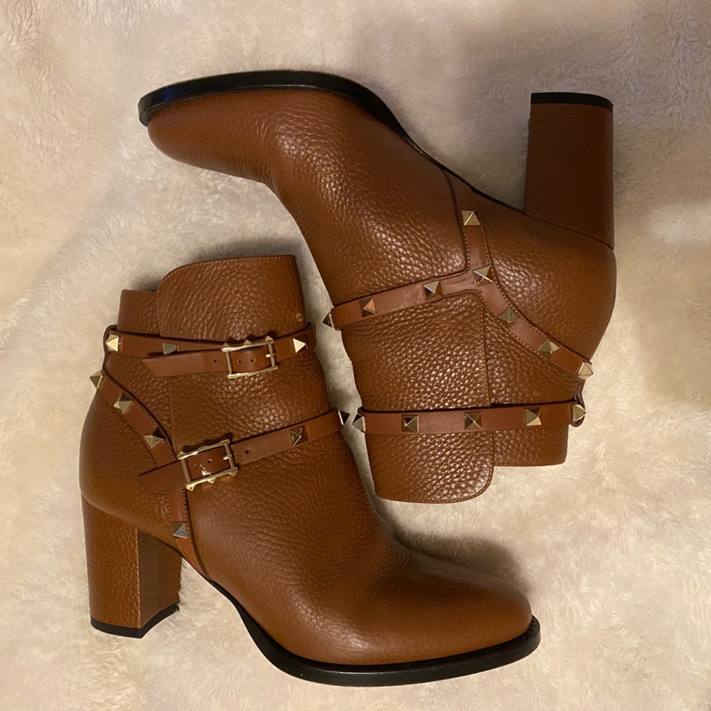 Valentino Rock Studded Booties